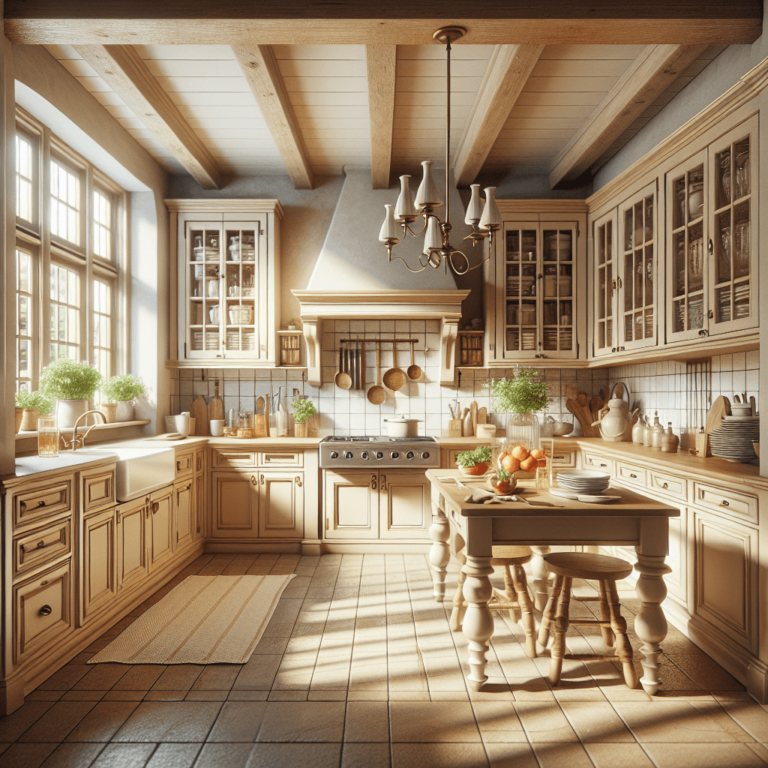 beige Küche im Bauernhausstil-Duisburg