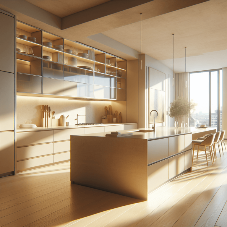 beige mehrzeilige Küche-Duisburg