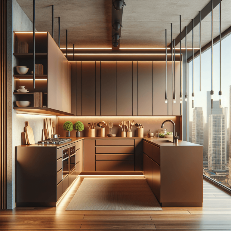 braune Anrichte Küche-Duisburg