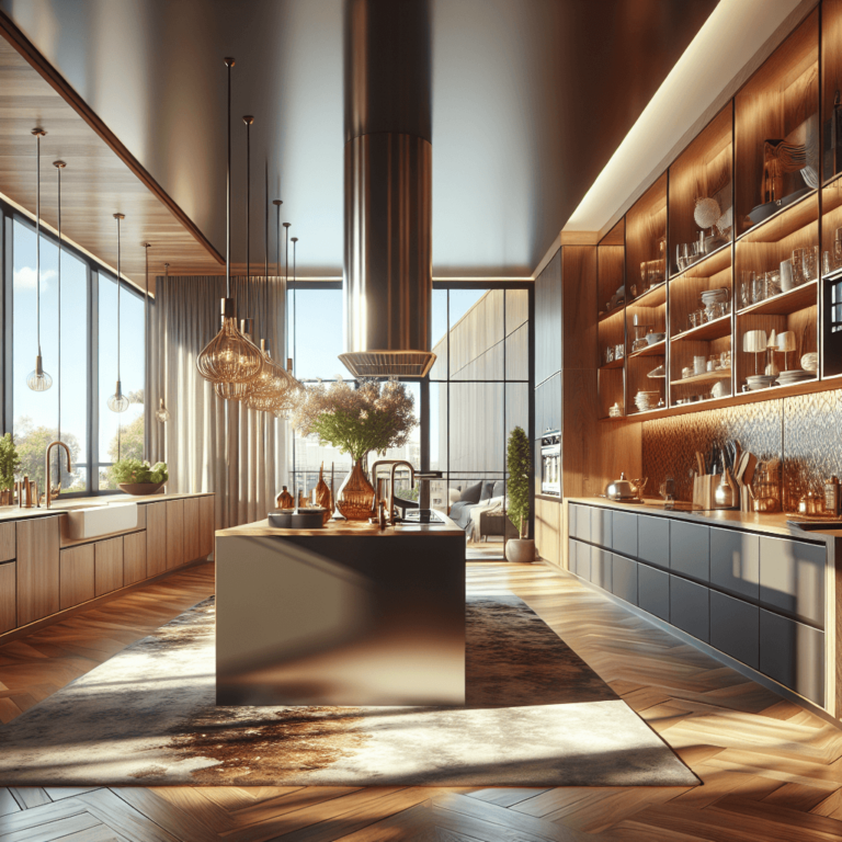 braune Design Küche-Duisburg