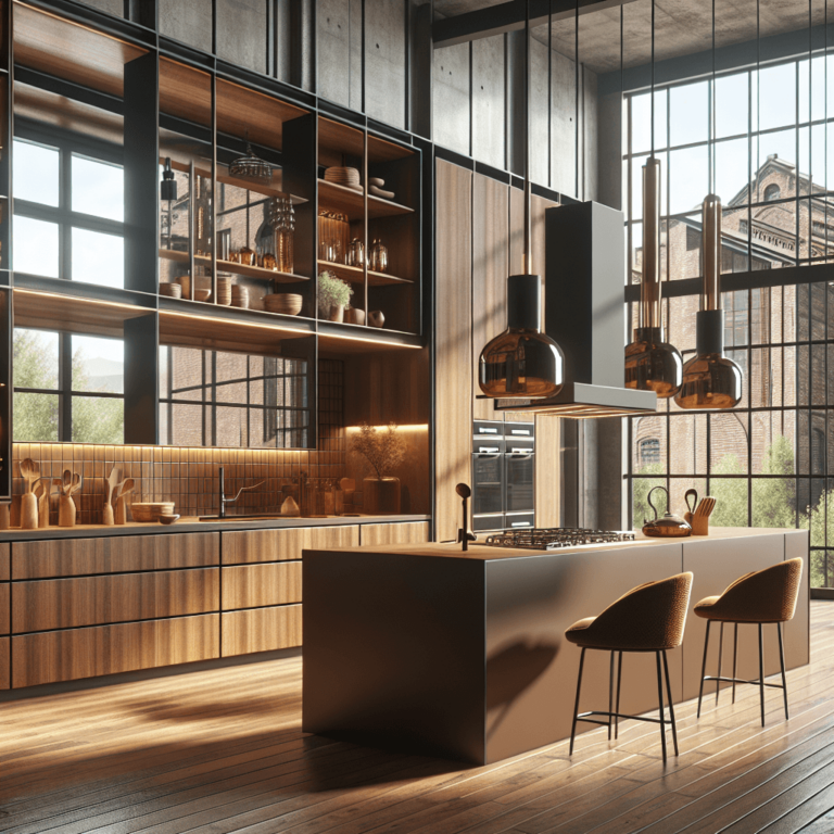 braune Industrielle Küche-Duisburg