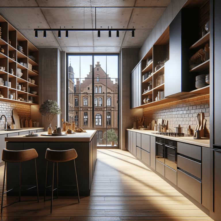 braune Wohnküche-Duisburg