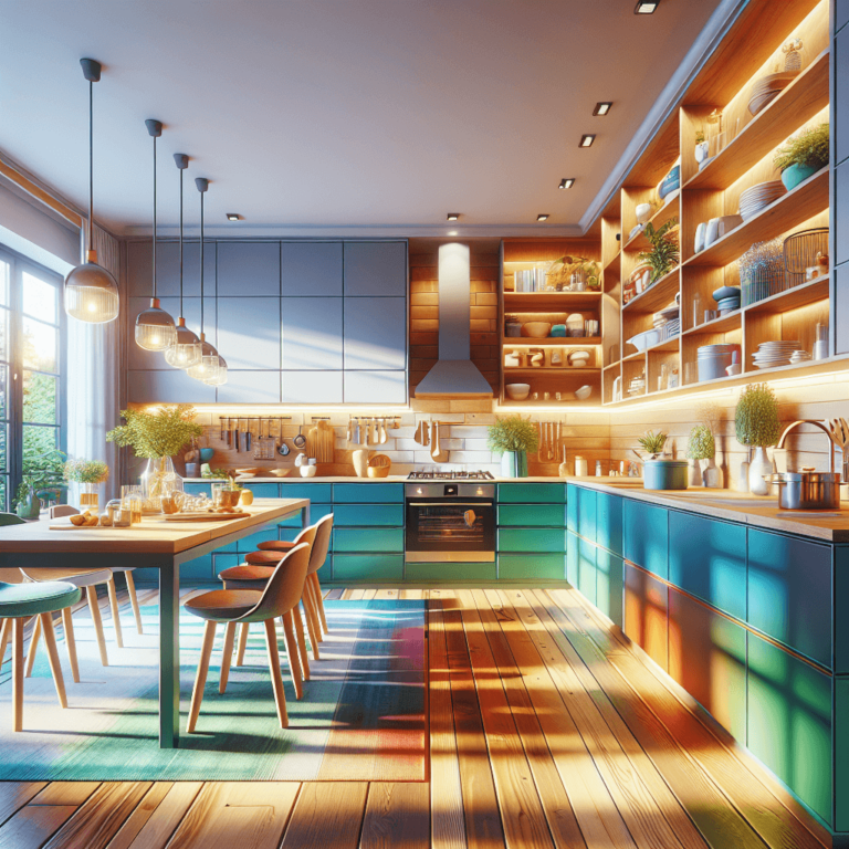 bunte Einbauküche-Duisburg