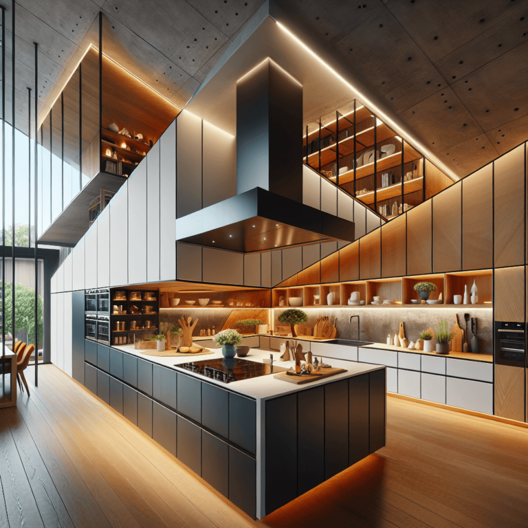 bunte Küche für Dachschräge-Duisburg