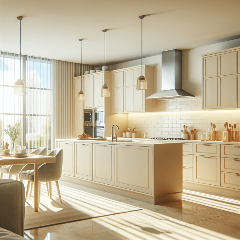 cremefarbene Anrichte Küche-Duisburg