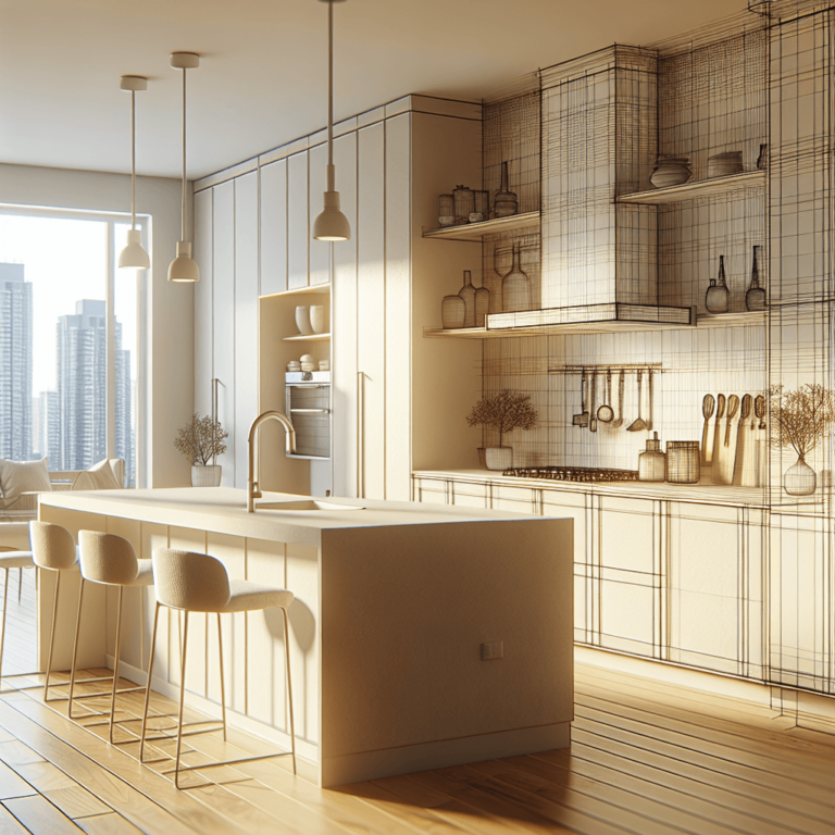 cremefarbene einzeilige Küche-Duisburg