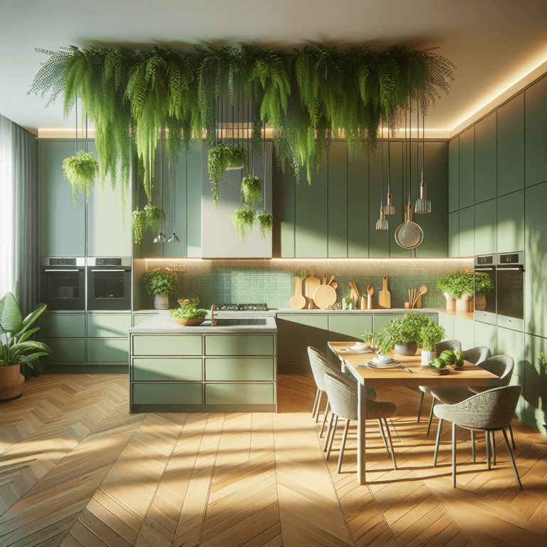 grüne Einbauküche-Duisburg