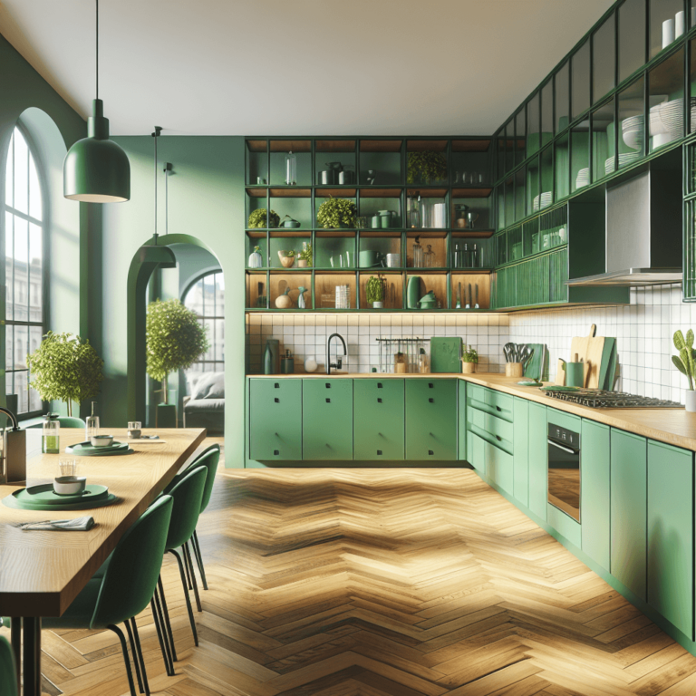 grüne Minimalismus Küche-Duisburg