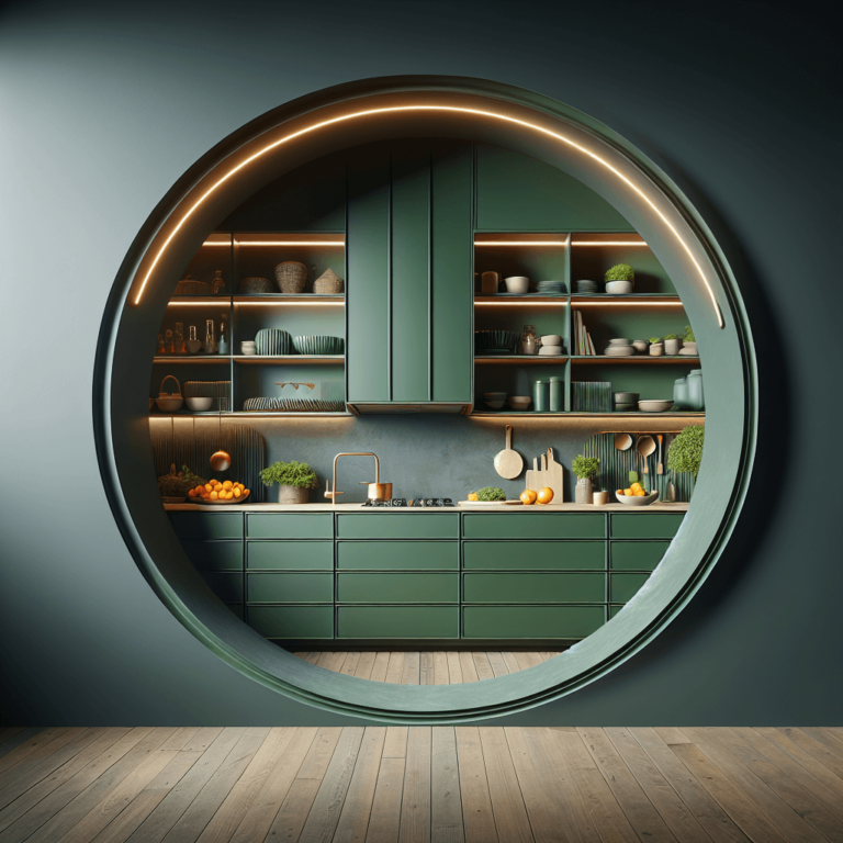 grüne Rondell Küche-Duisburg