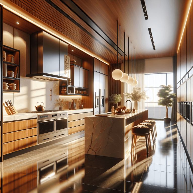 hochglanz Küche im asiatischen Stil-Duisburg