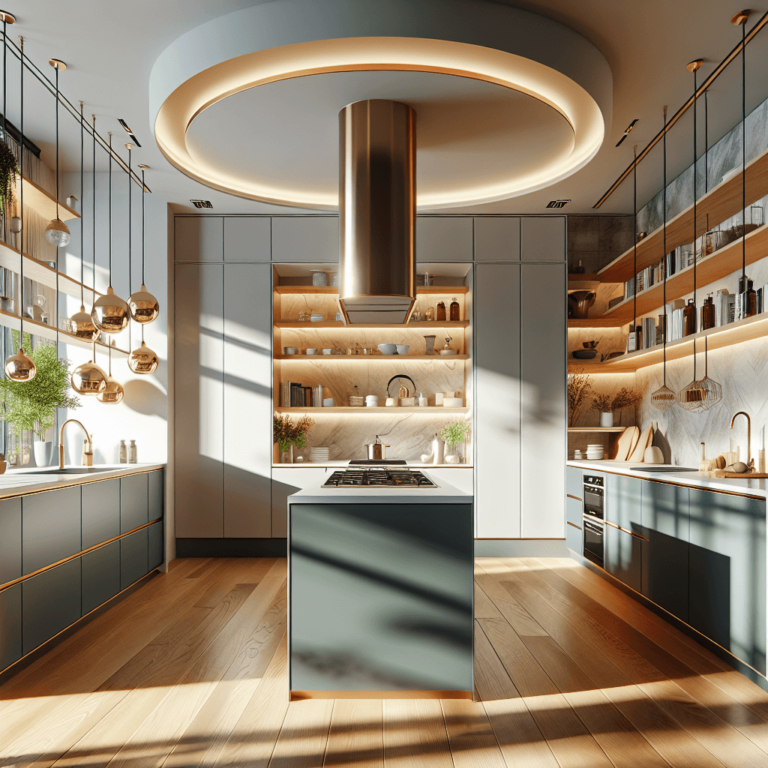 hochglanz Küche in U-Form-Duisburg