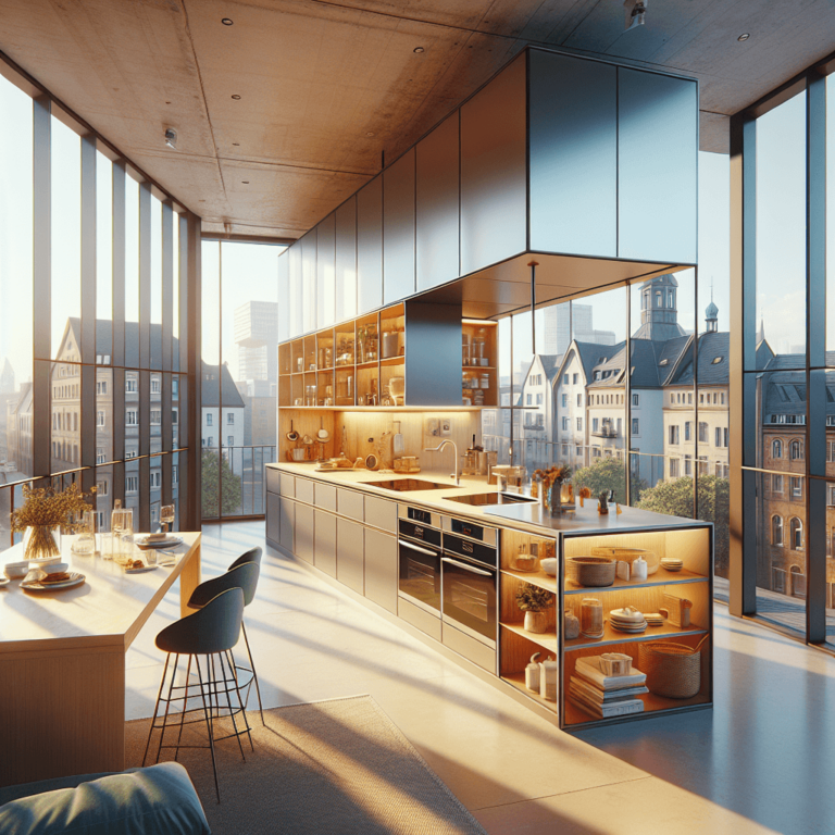 matte Freistehende Küche-Duisburg