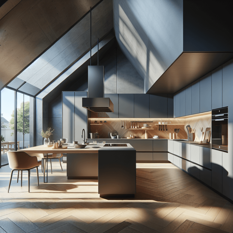 matte Küche für Dachschräge-Duisburg