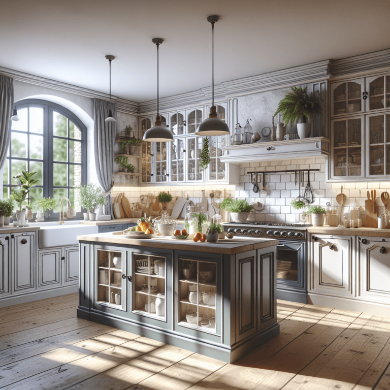 matte Küche im Shabby Chic Stil-Duisburg