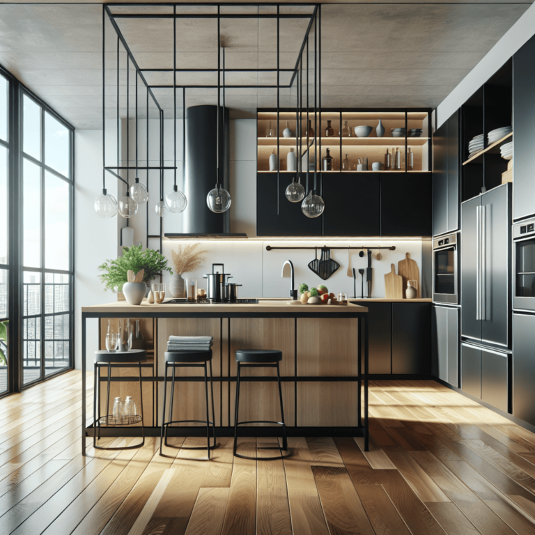 schwarze Anrichte Küche-Duisburg