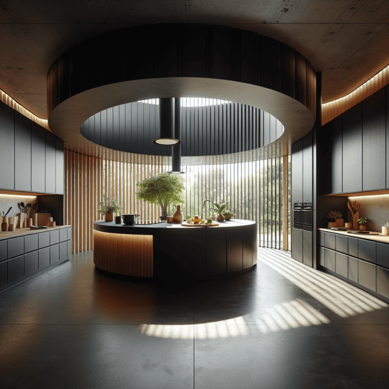 schwarze Rondell Küche-Duisburg