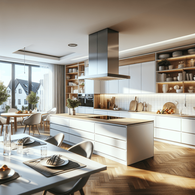 weiße Einbauküche-Duisburg