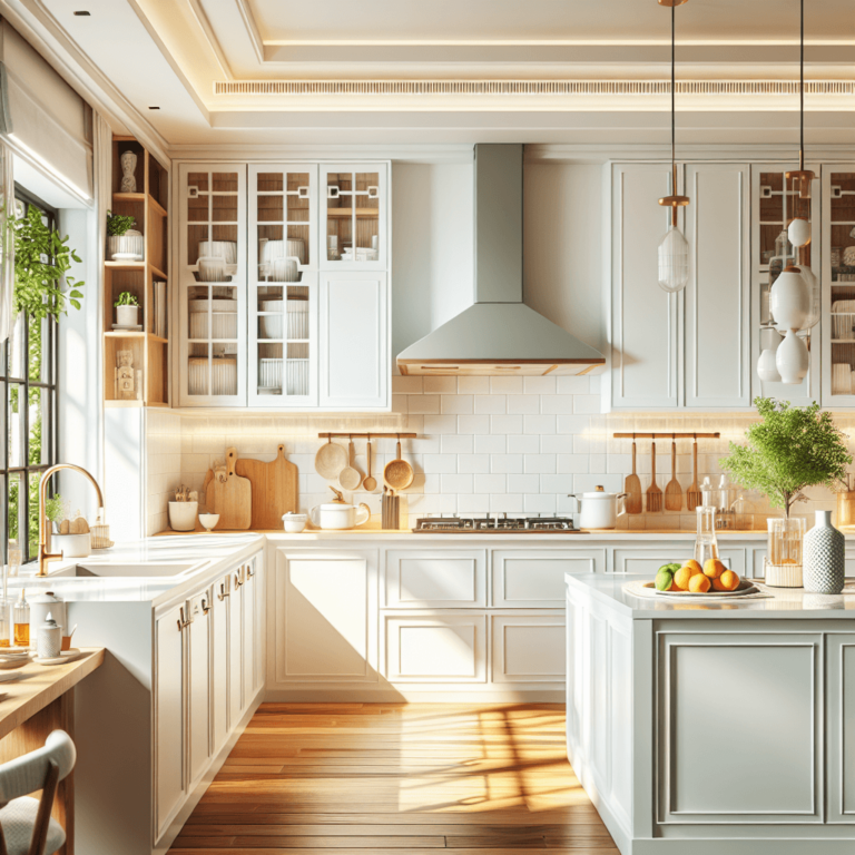 weiße Küche im asiatischen Stil-Duisburg