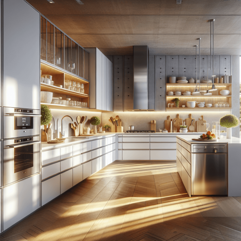 weiße mehrzeilige Küche-Duisburg